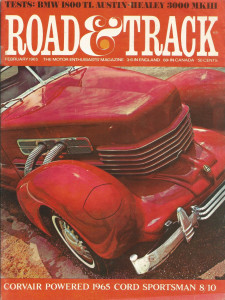 ROAD & TRACK 1965 FEB - 3000 Mk III, HISPANO-SUIZA